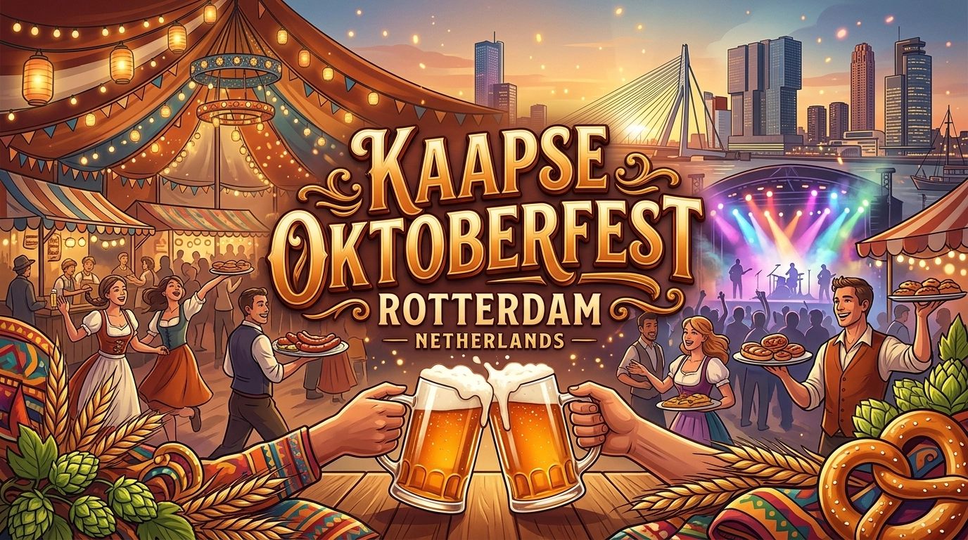 Kaapse Oktoberfest 2026 in Rotterdam (Niederlande) – Bierfest, Termine & Tipps