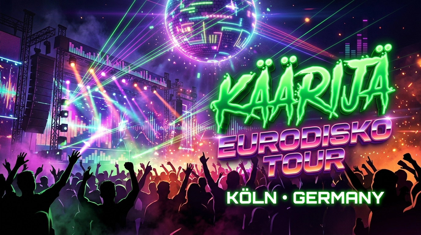 Käärijä Eurodisko Tour 2026 – Live in der Kantine Köln