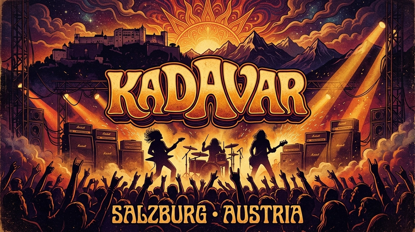 Kadavar 2026: Live im Rockhouse Salzburg mit Scott Hepple & The Sun Band