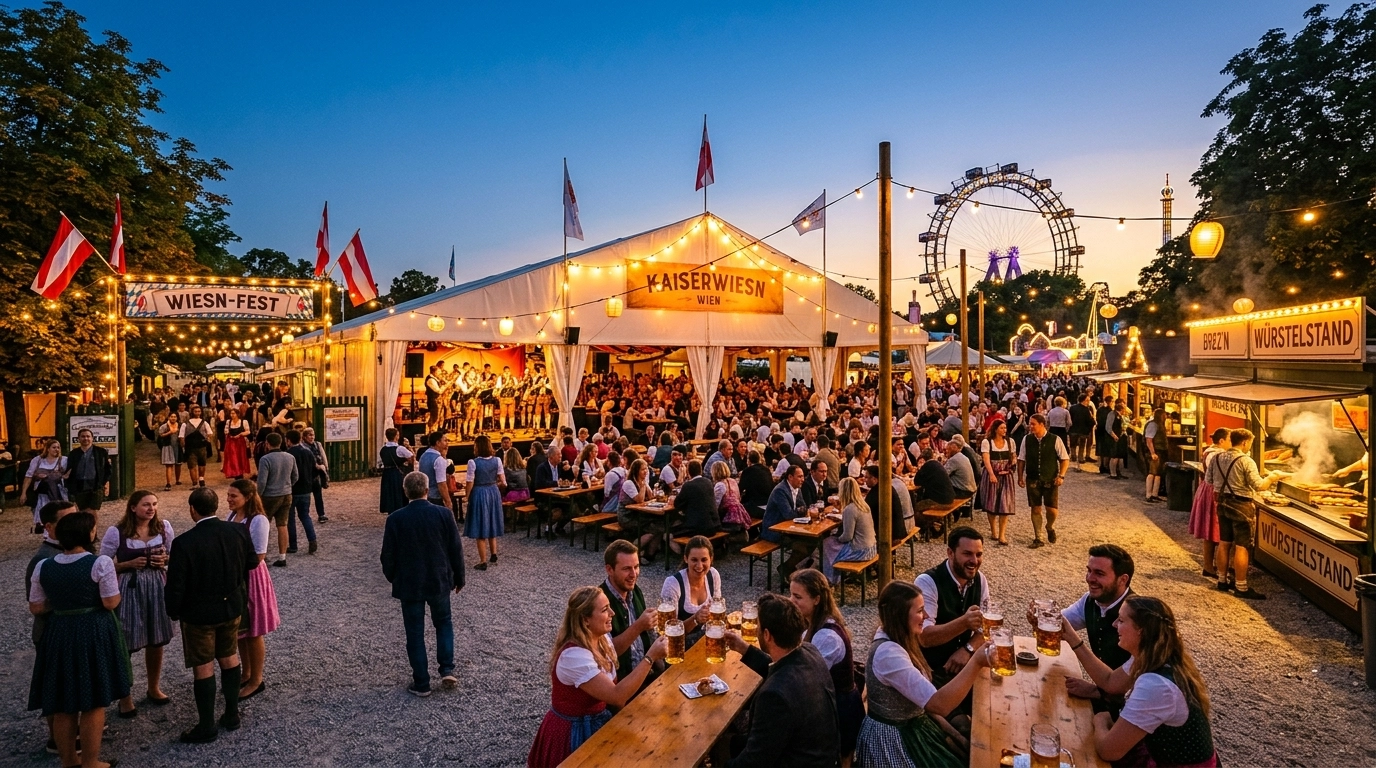 Kaiser Wiesn 2026 in Wien: Das Wiener Oktoberfest im Prater