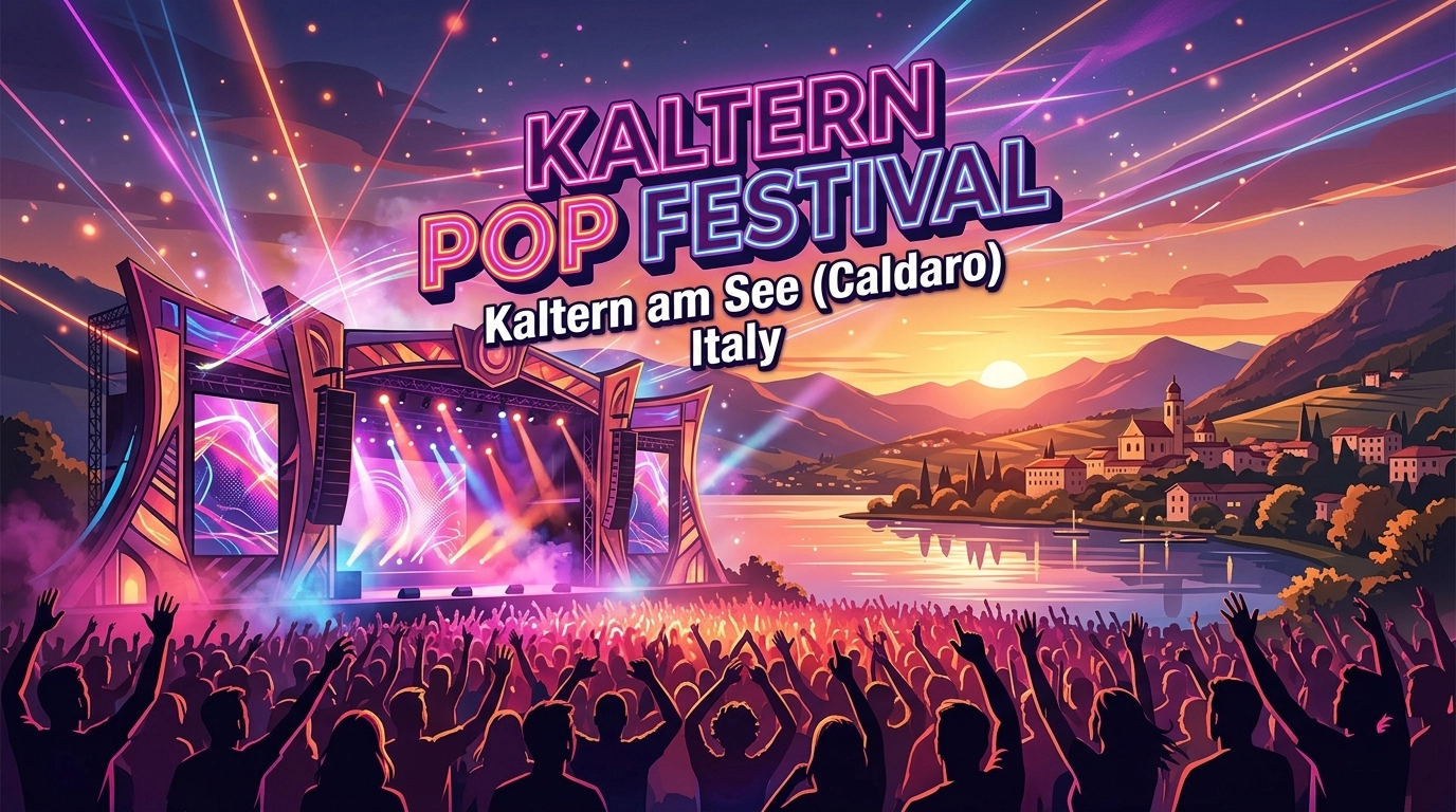 Kaltern Pop Festival 2026: Musikfestival am Kalterer See