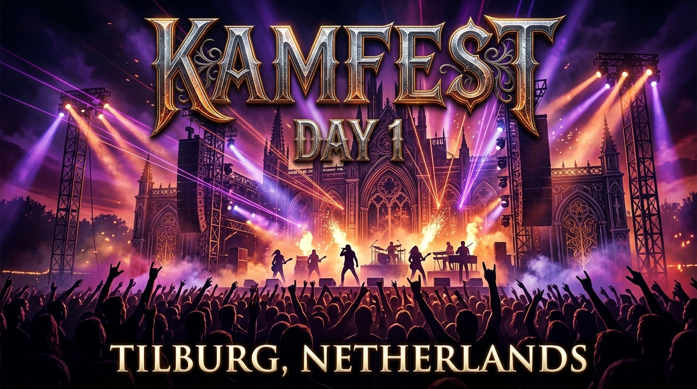 KamFest Day 1 2026 in Tilburg – Kamelot, Xandria & Leaves’ Eyes
