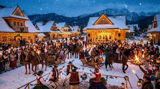 Karnawał Góralski 2027 in Bukowina Tatrzańska: Bergfolklore in Polen