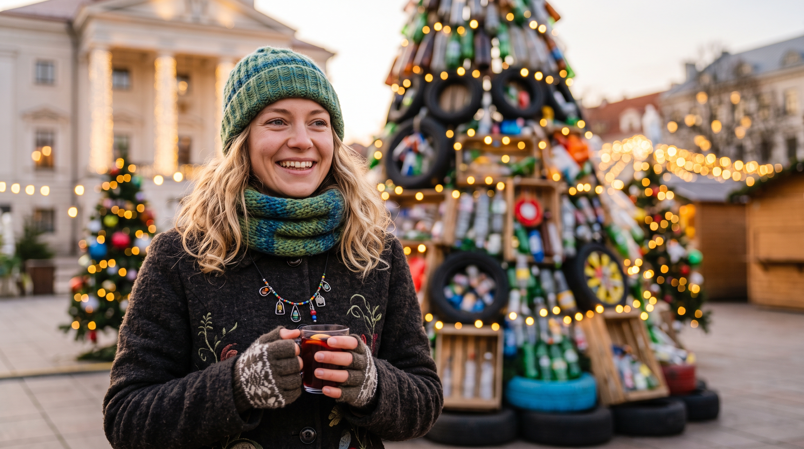 Kaunasser Weihnachtsmarkt 2026 – Nachhaltiger Weihnachtsmarkt am Rathausplatz