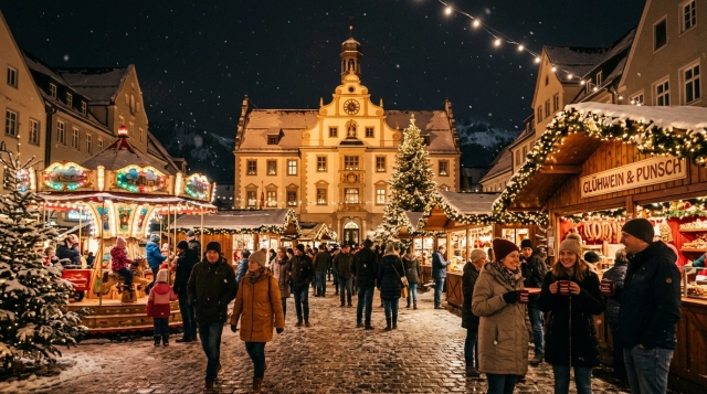 Kemptener Weihnachtsmarkt in Kempten (Deutschland) 2026: Termine, Programm und Tipps