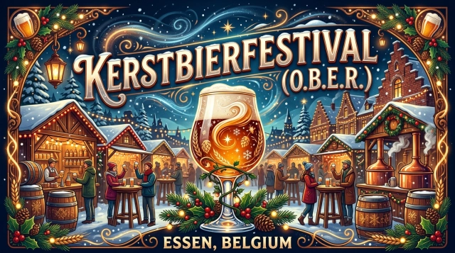 Kerstbierfestival Essen (Belgien) 2026 – Termine, Tickets, 200+ Winterbiere