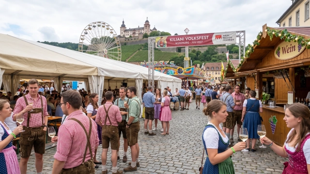 Kiliani Volksfest Würzburg 2027 – Program, Beer Tent & Visitor Guide