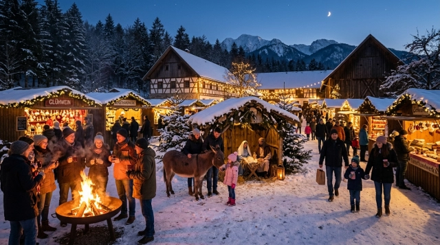 Weihnachtsmärkte Kissing 2026 – Waldweihnacht Gut Mergenthau & Rathausmarkt