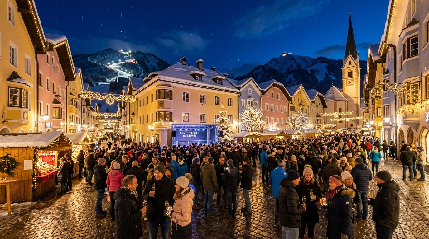 Silvester in Kitzbühel (Österreich) 2026/2027: Feiern & Programm