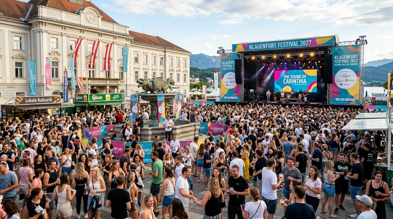 Klagenfurt Festival 2027 in Klagenfurt (Österreich) – Musik, Theater & Altstadt