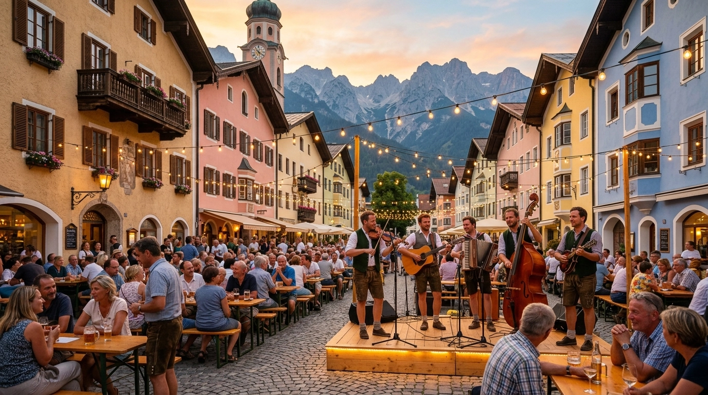KLANGstadt Hall in Tirol 2027: Volksmusikfestival in der Altstadt