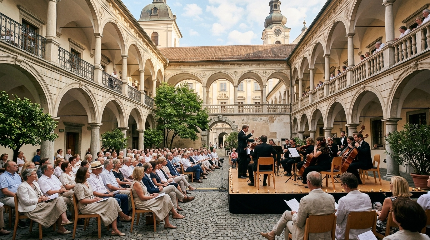 Klassik im Burghof 2027 in Klagenfurt (Österreich) – Termine, Programm & Tickets