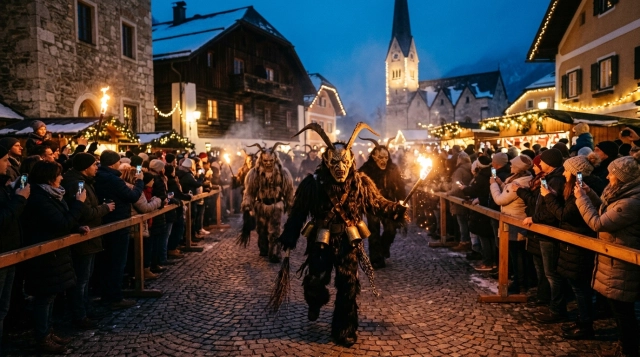 Köflacher Krampuslauf 2026: Krampusparade in der Köflacher Innenstadt