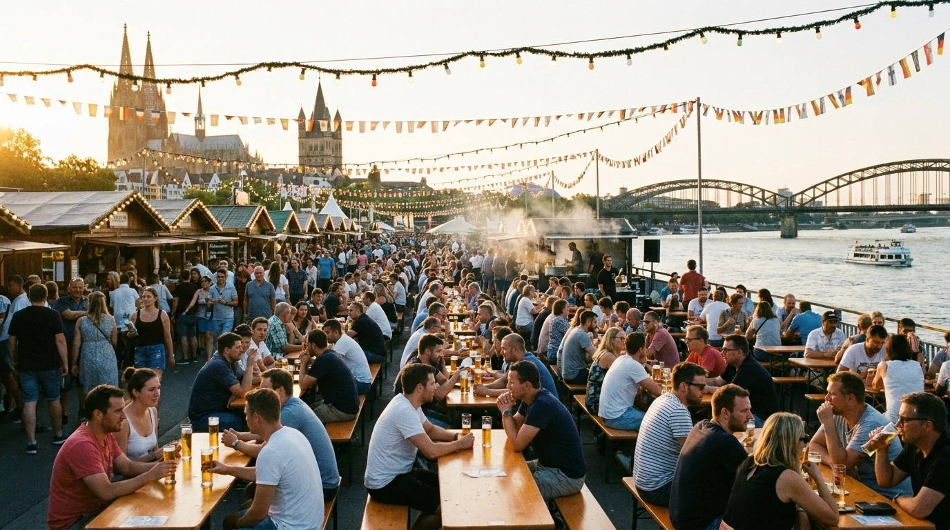 Kölner Bierbörse 2027 – Bierspezialitäten an der Rheinpromenade in Köln