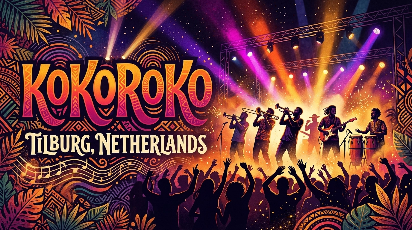 Kokoroko 2026 – Afrobeat, Jazz & Funk live in Tilburg