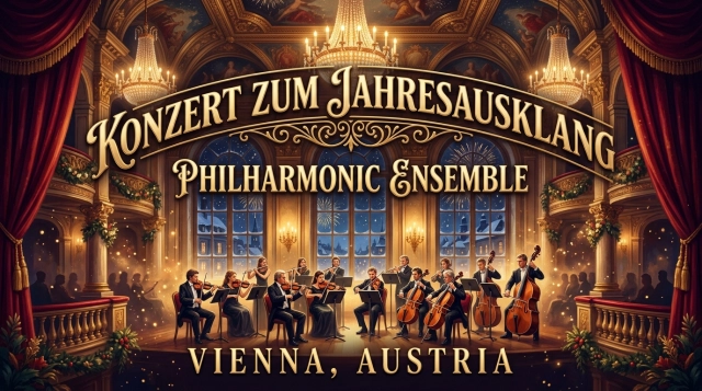 Konzert zum Jahresausklang 2026/2027 – Philharmonic Ensemble im Palais Ferstel Wien