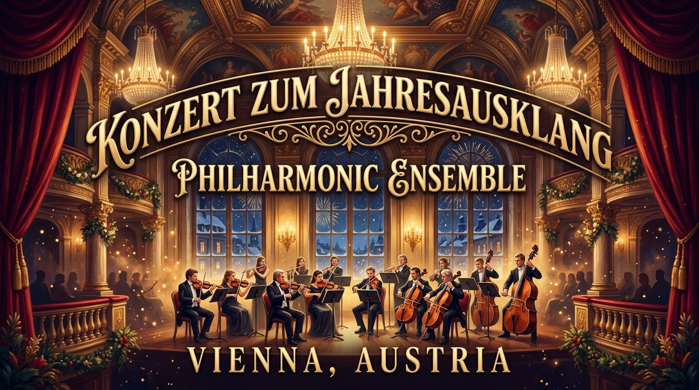 Konzert zum Jahresausklang 2026/2027 – Philharmonic Ensemble im Palais Ferstel Wien