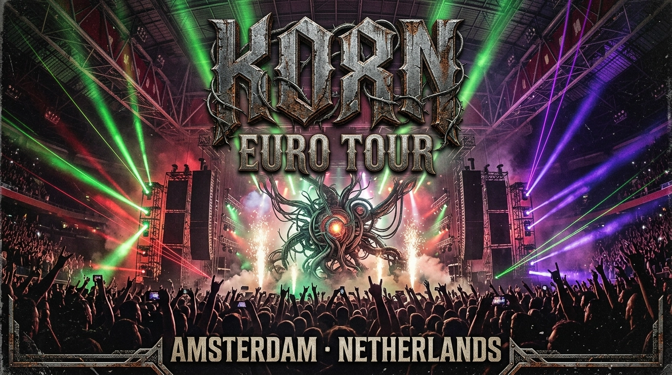 Korn Euro Tour 2026 – Live im Ziggo Dome Amsterdam
