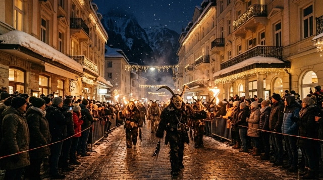 Krampuslauf Bad Gastein 2026: Traditional Krampus Parade in the Gastein Valley