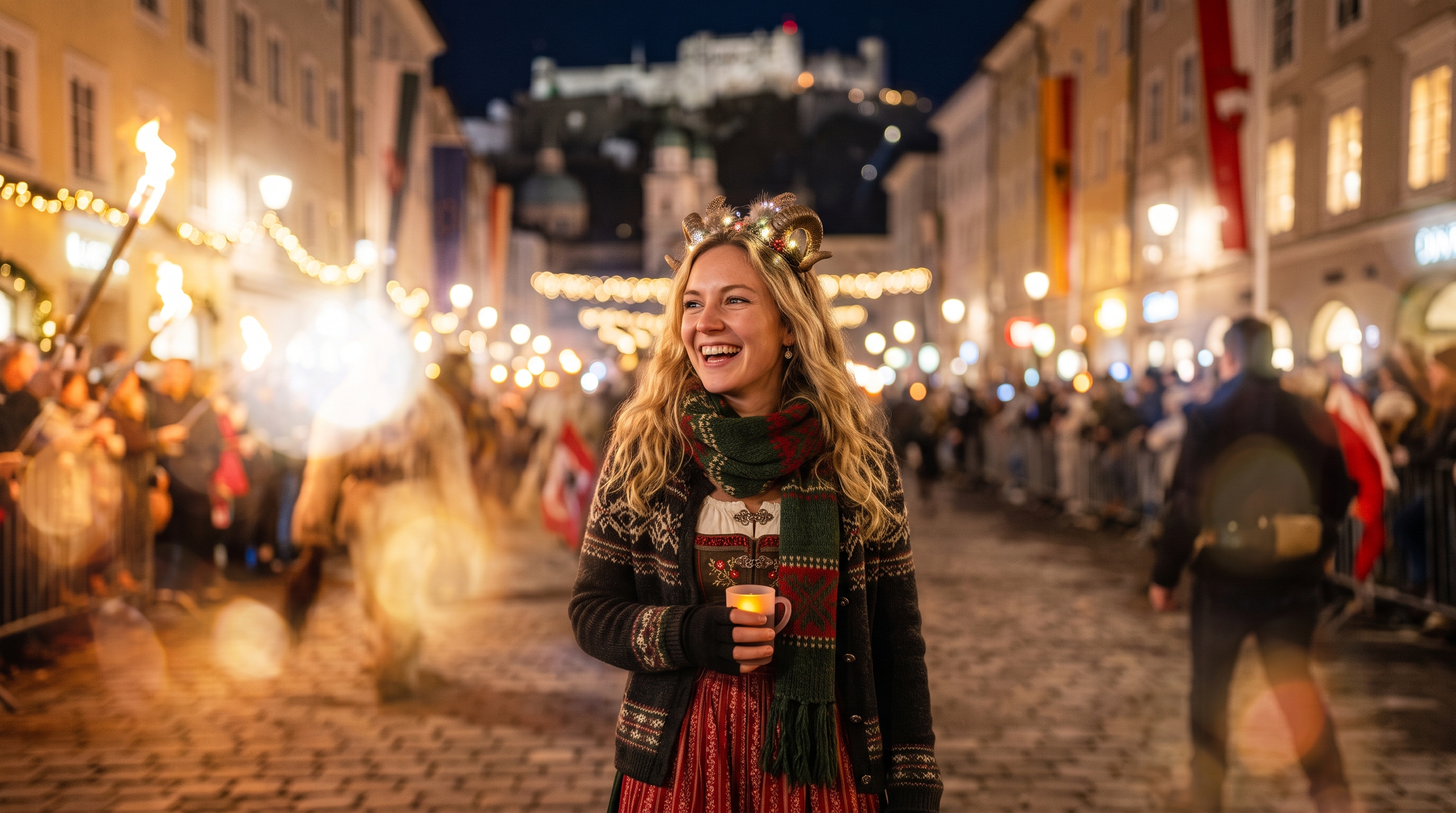 Krampuslauf Salzburg 2026: Termine, Route und Besuchertipps