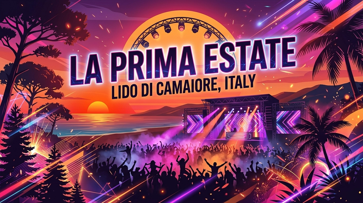 La Prima Estate 2027 in Lido di Camaiore (Italien) – Indie-Rock-Festival am Strand