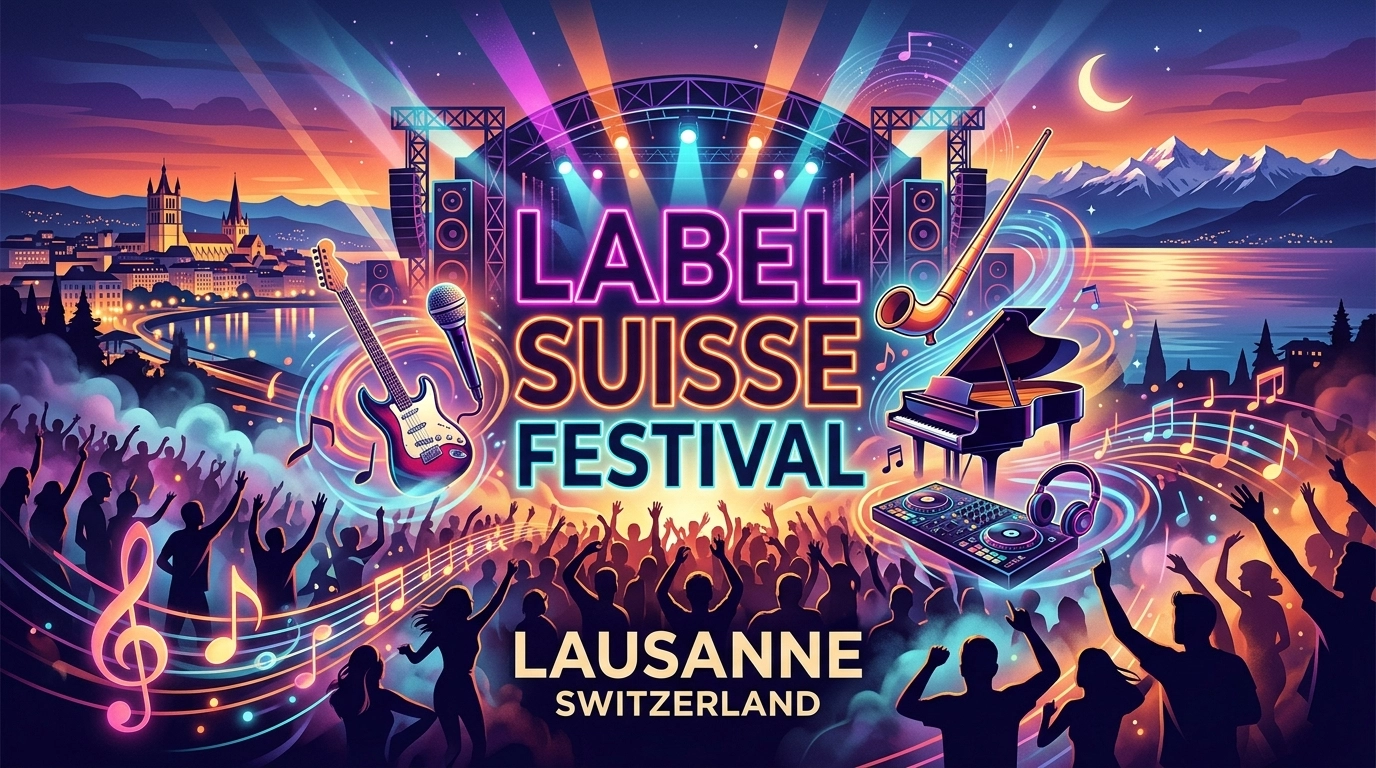Label Suisse Festival Lausanne 2028 – Schweizer Musikszene Showcase