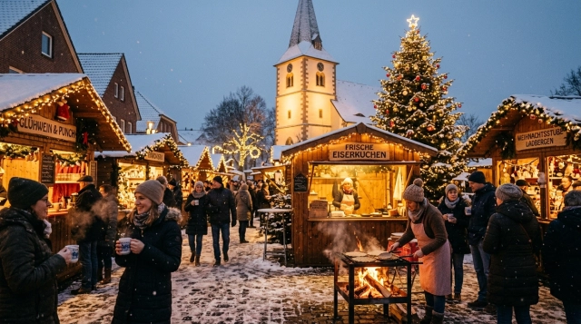 Ladberger Weihnachtsdorf 2026 in Ladbergen (Deutschland): Termine, Programm & Tipps