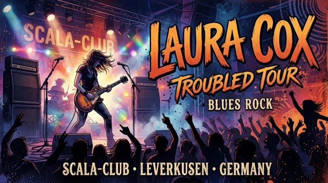 Laura Cox – Troubled Tour 2026 in Leverkusen