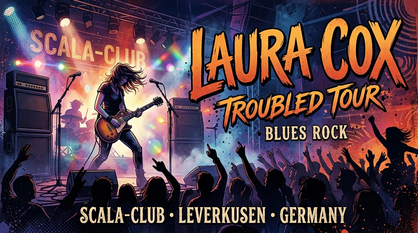 Laura Cox – Troubled Tour 2026 in Leverkusen