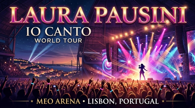 Laura Pausini Io Canto World Tour 2026 – Konzert in Lissabon