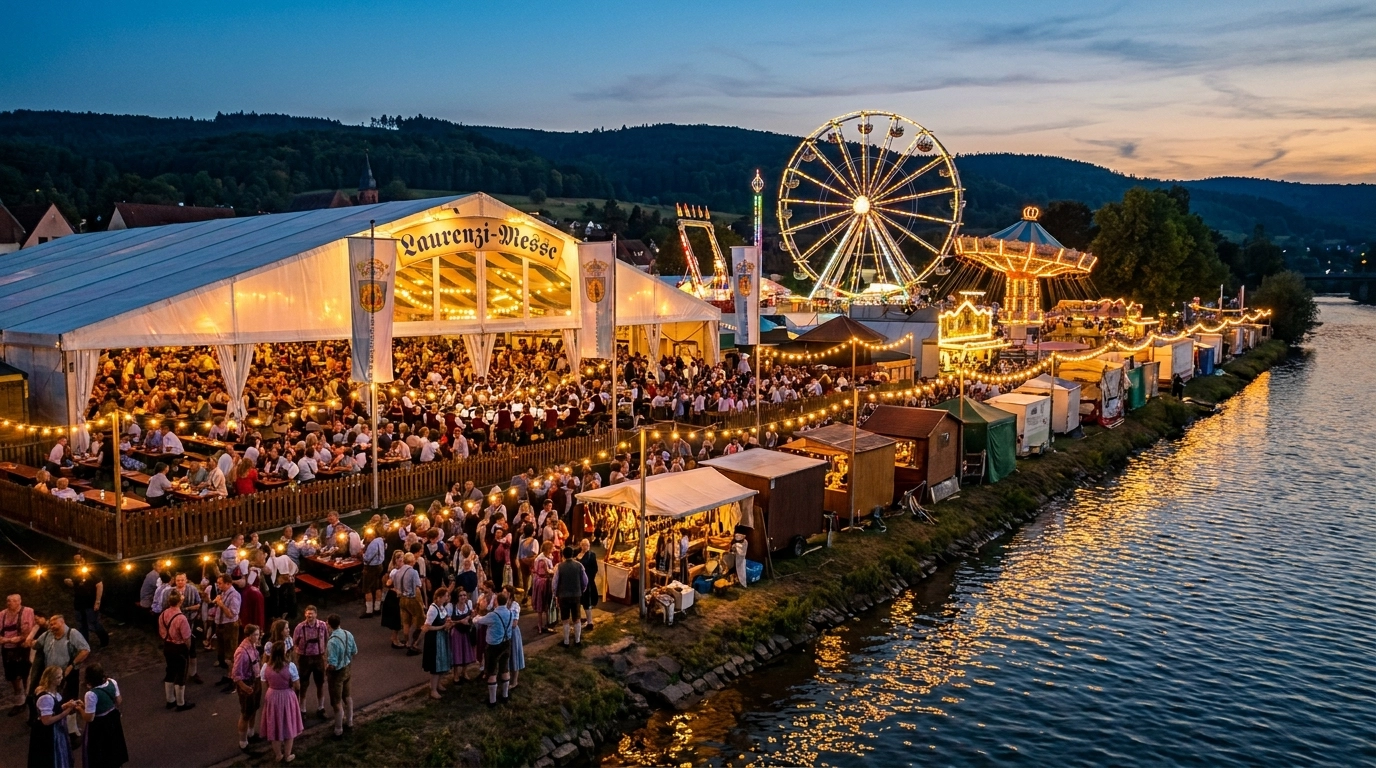 Laurenzi-Messe Marktheidenfeld 2027 – Volksfest am Main im Spessart