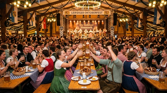 Leipziger Oktoberfest 2026 – Wiesn in Leipzig, Termine & Tickets
