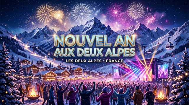 Silvester in Les Deux Alpes 2026-2027: Partys, Clubnächte & DJ Events
