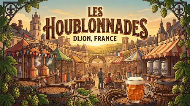 Les Houblonnades 2027 in Dijon (Frankreich) – Bierfestival Termine & Tipps