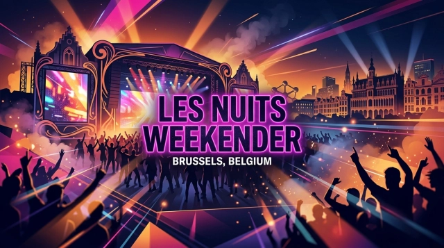 Les Nuits Weekender Brussels 2026 – Indie, Electronic & R&B Festival