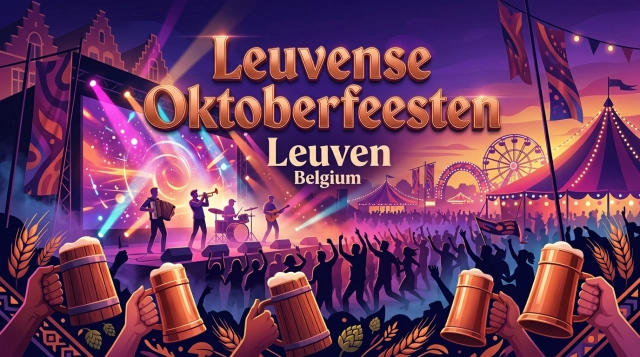 Leuvense Oktoberfeesten 2026 in Leuven (Belgien) – Termine, Line-up & Tipps