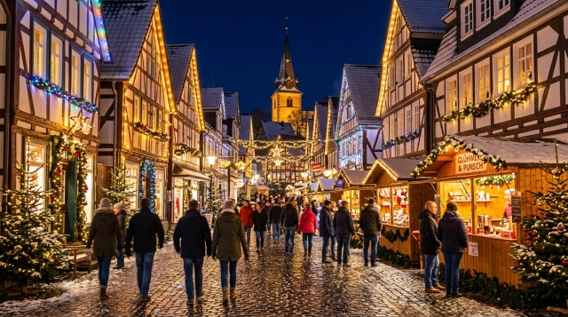 Lichterabend Bad Laasphe 2026 – Adventszauber & beleuchtete Altstadt in Bad Laasphe (Deutschland)
