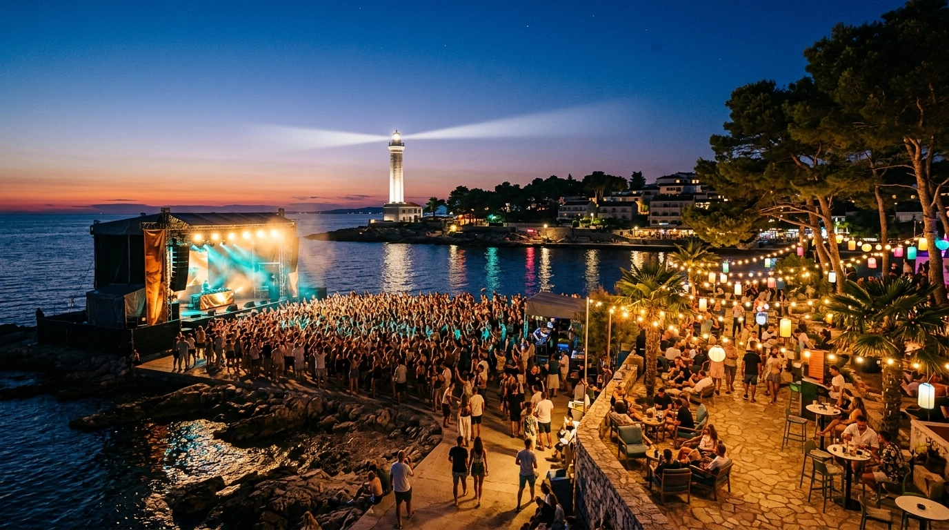 Lighthouse Festival 2027: Elektronische Musik am Meer in Kroatien