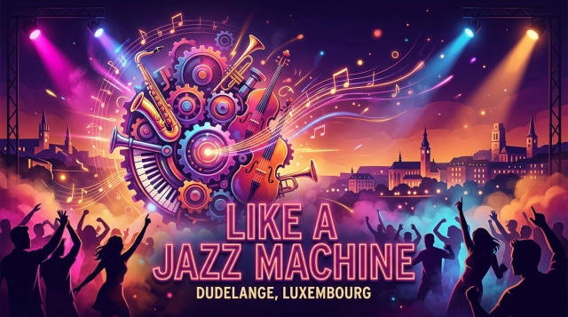 Like A Jazz Machine 2026 in Dudelange (Luxemburg) – Internationales Jazzfestival
