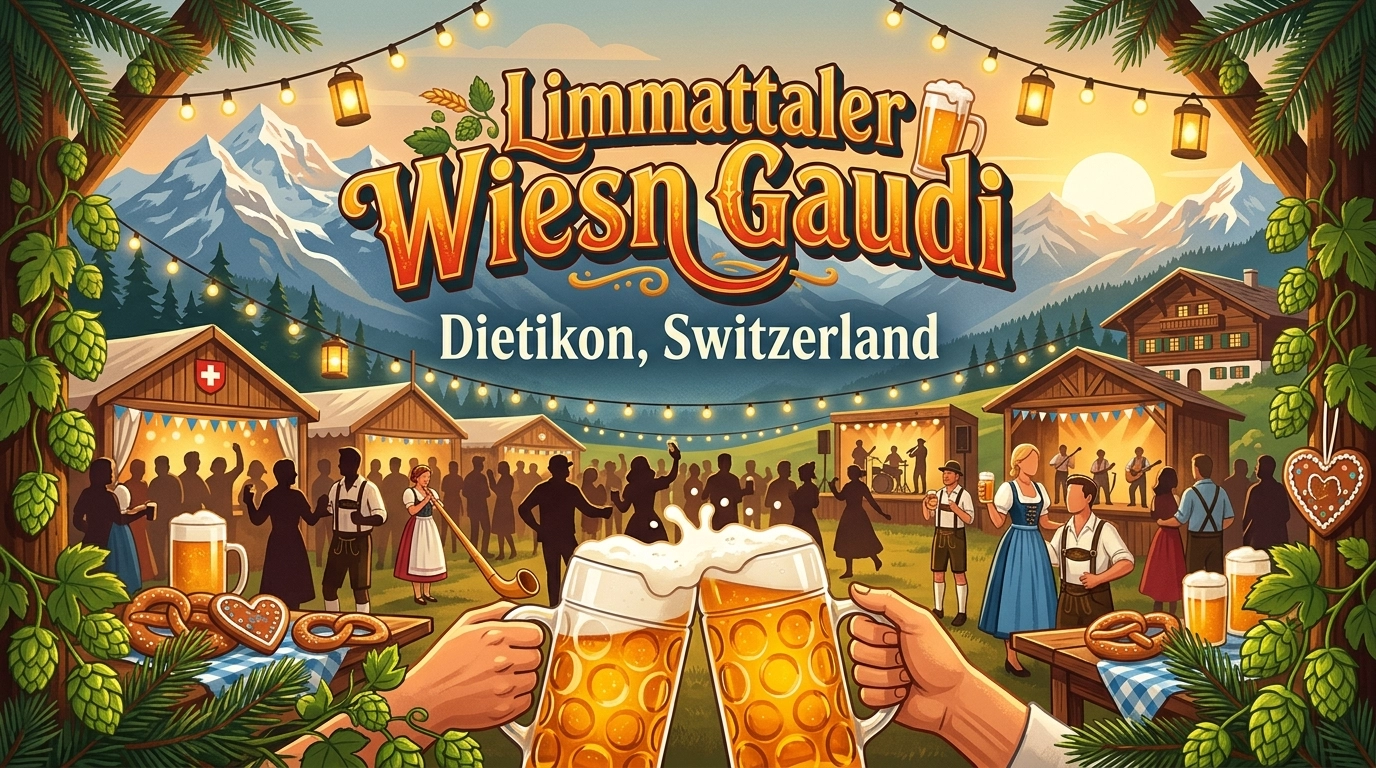 Limmattaler Wiesn Gaudi 2026: Oktoberfest in Dietikon