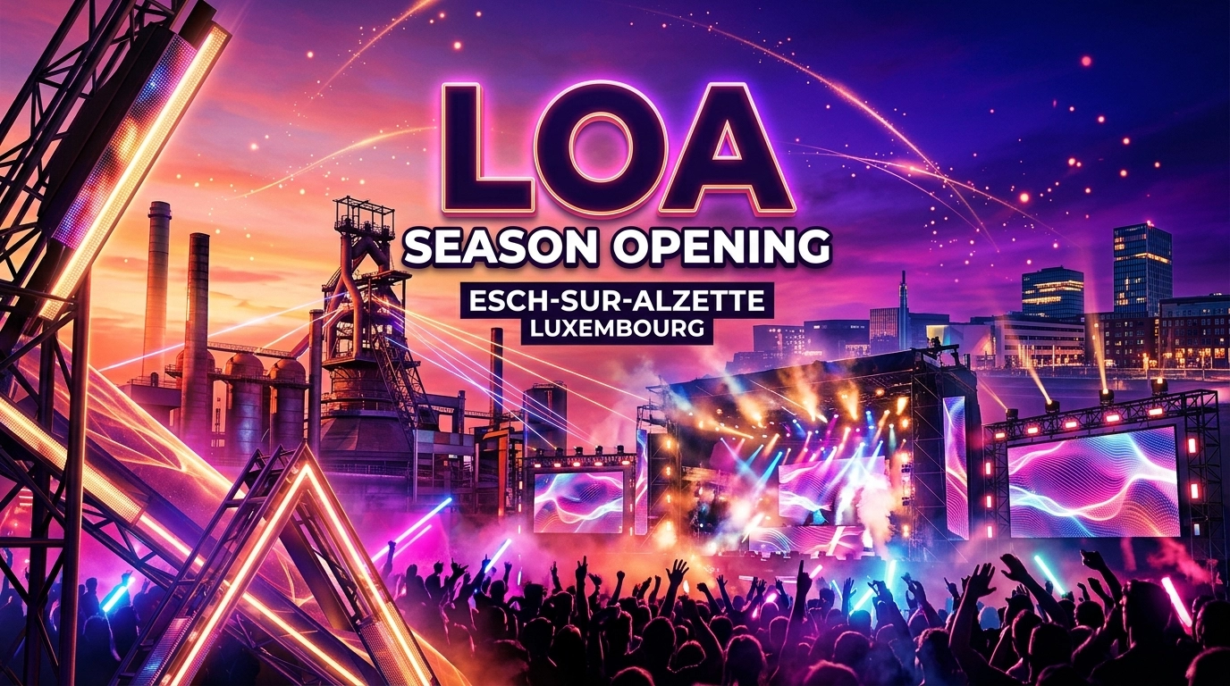 LOA Season Opening 2027 in Esch-sur-Alzette (Luxemburg) – Termine, Tickets & Infos