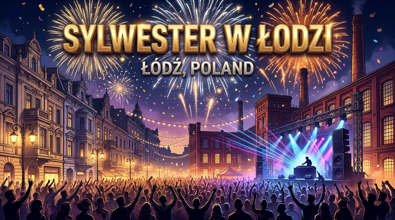 Silvester in Łódź 2026/2027: Neujahrspartys, Clubnächte und Disco
