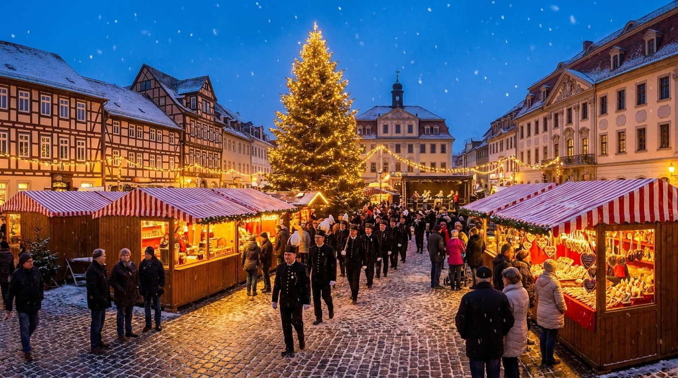 Lößnitzer Weihnachtsmarkt 2026: Adventszauber im Erzgebirge
