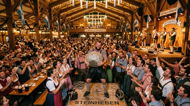 Löwenbräukeller Starkbierfest 2027: Triumphator Beer and Stone Lifting in Munich
