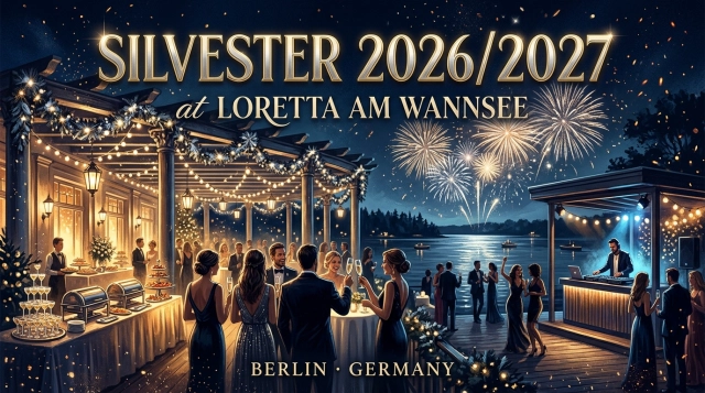 Silvester 2026/2027 im Loretta am Wannsee – Party am See in Berlin