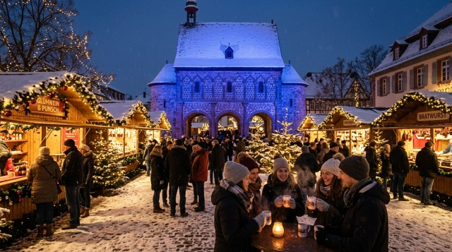 Lorsch Weihnachtsmärkte 2026 – Blaues Weihnachtswunder & Adventsmarkt