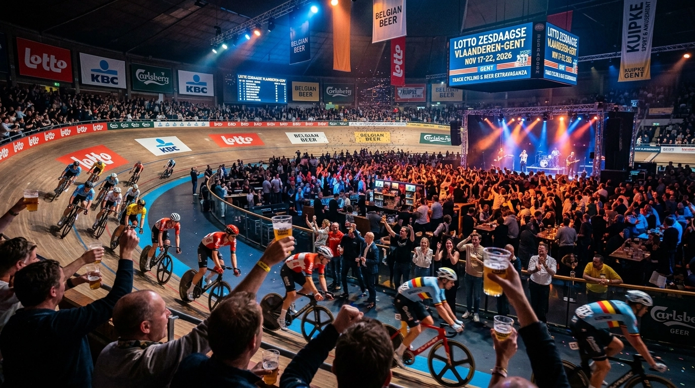 Lotto Zesdaagse Vlaanderen Gent 2026: Sechstagerennen im Kuipke