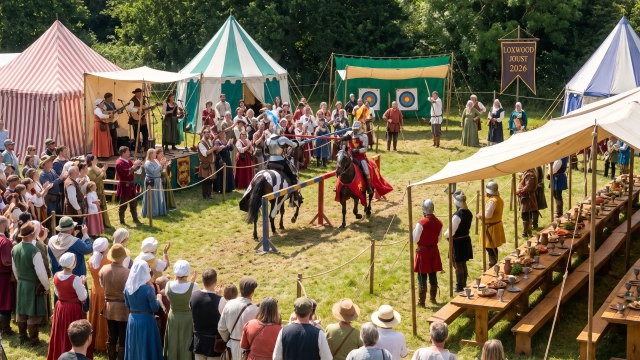 Loxwood Joust 2027 – Das immersive Mittelalterfestival in West Sussex