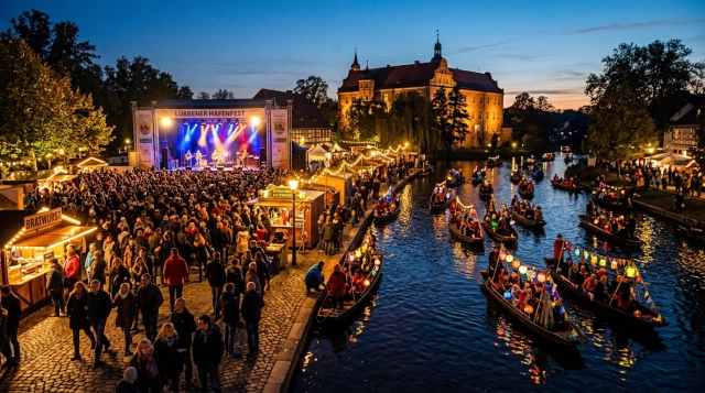 1. Lübbener Hafenfest 2026 – Hafen- und Stadtfest mit Live-Musik in Lübben (Spreewald)