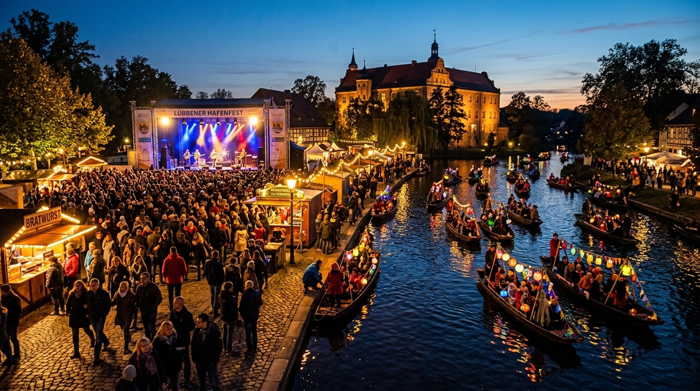 1. Lübbener Hafenfest 2026 – Hafen- und Stadtfest mit Live-Musik in Lübben (Spreewald)